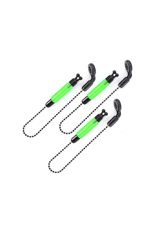 Yaozixa Av Alarmı Bileşeni Yeşil B2024-20g: Avrupa Stili Sahte Balık Tespit Cihazı, Parıltı Işık Ve Sallama Kontrolü İle Dayanıklı Malzeme