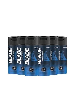 Blade Marine Fresh Deodorant 6 x 150 ML