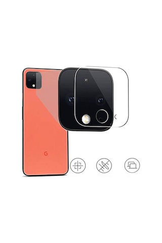 Google Pixel 4Xl Tempered Kamera Koruyucu Kırılmaz Cam