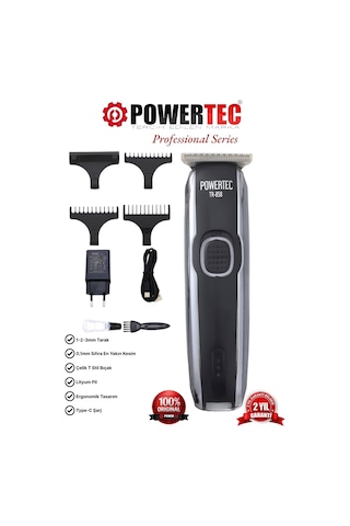 Powertec TR-858 Saç ve Sakal Kesme Makinesi