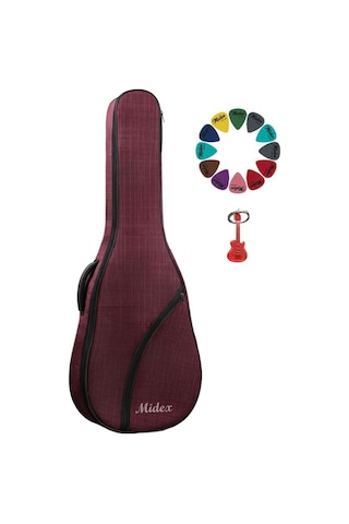 Midex Cs-89rd Özel Tasarım Softcase Klasik Gitar Çantası Gigbag Kılıf 101 Cm