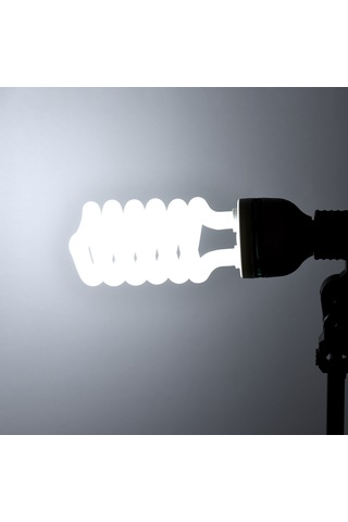 Vkemall Andoer 135w 5500k Led Fotoğraf Işık Lambası, Crı90, E27 Yuva, Ac110-130v Enerji Verimli Spiral Işık Şeffaf