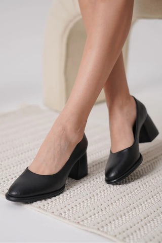 Trendella Siyah Cilt Kadın Stiletto Tr18ms05c