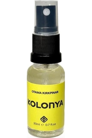 101 Dalmaçyalı Otama Kırkpınar Doğal Ferahlatıcı Limon Otlu Kolonya 20 Ml Acı Kahverengi
