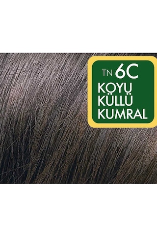 Natural Colors Koyu Küllü Kumral Organik Saç Boyası No:6c 8681085503130