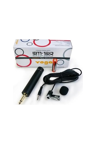 Yoga Em-120 Kablolu Yaka Cami Mikrofonu -ultra Hassas Alıcı