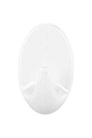 Permanent Askı Plastik Küçük Oval Beyaz 2 Adet X 3 Paket Toplam 6 Askı Diğer