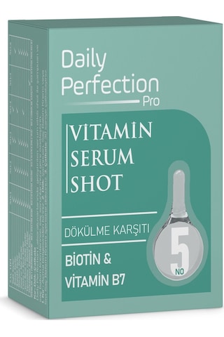 Daily Perfection Pro Vitamin Shot No:5 Dökülme Karşıtı Serum 2 x 6 ML