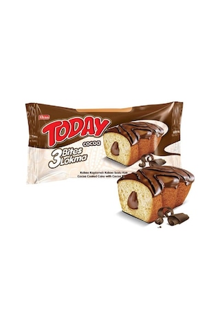 Today 3 Bites Kakaolu Kek 40 Gr. 24 Adet (1 Kutu)