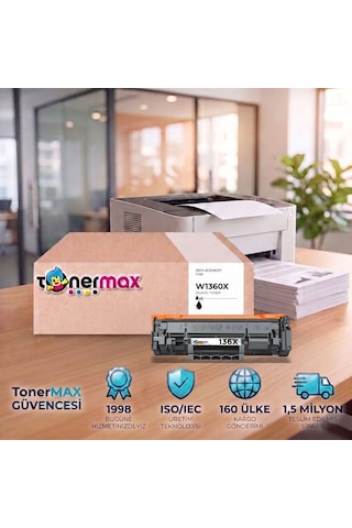 Hp 136x-w1360x Uyumlu Toner - Çipli/ M211 / M236 Yüksek Kapasite - A Plus