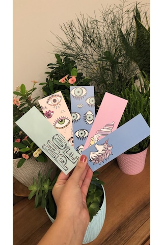 10lu Karışık Desenli Kitap Ayraç Seti Pytkkayr0011