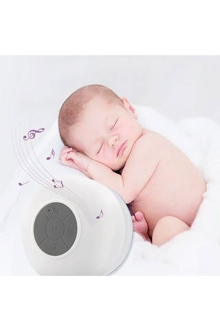 Samdoo Mavi Sünger Tabanlı Taşınabilir Su Geçirmez Bt Hoparlör - Bebek Uyku Müzik Çaları