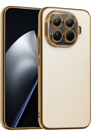 Xiaomi Mi 15t Pro İçin Uyumlu 3d Kamera Korumalı Şeffaf Tasarım Bumper Kılıf