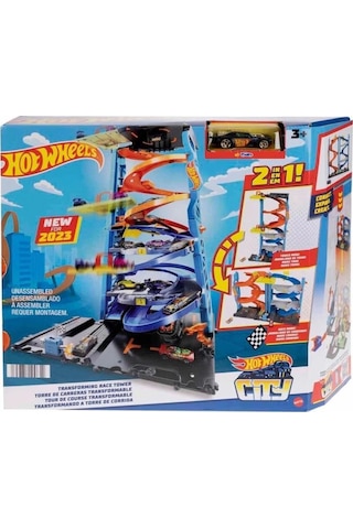 Nessiworld Hkx43 Hot Wheels Heyecanlı Yarış Kulesi Çok Renkli
