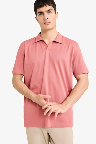 Defacto Regular Fit Polo Yaka Kısa Kollu Tişört F8477ax25aubr268 Bordo