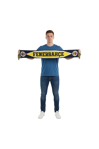 Fenerium Fenerbahçe Unisex 6 Renkli Logolu Dokuma Lazer Kutu Sarı - Lacivert