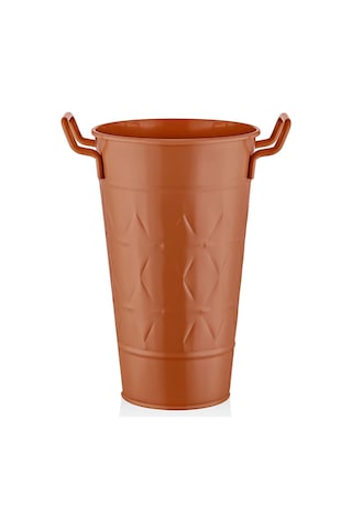 The Mia Prizma Vazo & Saksı Terracota 40 Cm