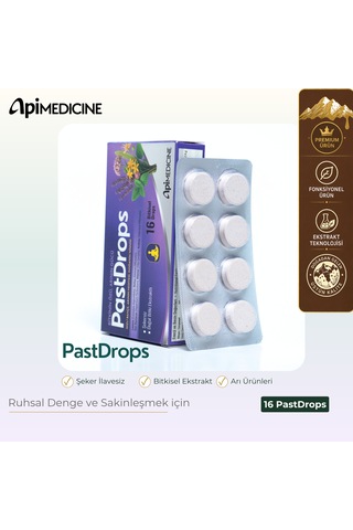 Apimedicine Pastdrops İçsel Denge Destekleyici Şekersiz Bitkisel Pastil