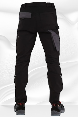 Alc İş Pantolonu Madrid Model 10 Cepli Full Likralı Diz Destekli