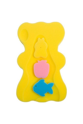 Moveevo Yeni Doğan Bebekler İçin Kalın Yumuşak Sponge Banyo Matı - Kayma Engellendirme, Kolay Temizleme Ve Çok Amaçlı Kullanım Pembe, 4.5 Cm