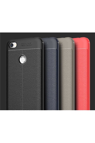 Xiaomi Redmi Note 5a Kılıf Zore Niss Silikon Kapak Gri