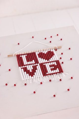 Fiskos.tr Love Yazılı Pixel Tablo Kendin Yap Kiti
