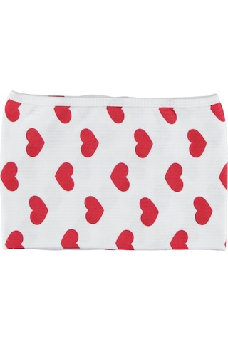 Kız Bebek Uyku Battaniyesi Pamuklu Tek Kay Battaniye 0-12 Ay Beyaz