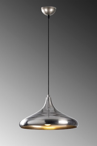 Aura Metal Tekli Krom Sarkıt Avize Retro Rustik Salon Avize