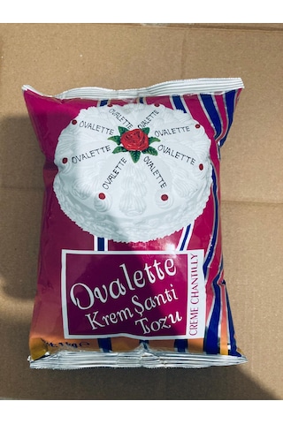 Ovalette 2li Set - Toz Krema Ve Toz Krem Şanti Hediyeli - Pastacı Kreması - Şanti