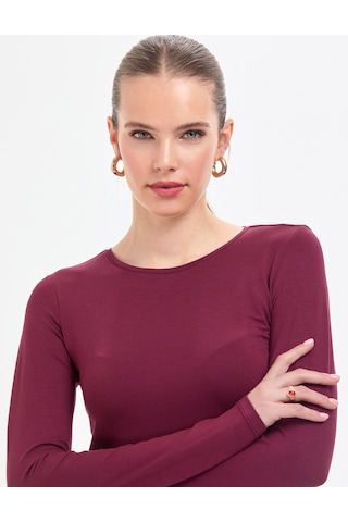 Pierre Cardin Kadın Vişne Bluz Örme 50317061-vr223 Vişne
