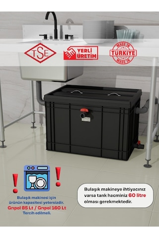 Grease Port GRIPOL Yağ Ayırıcı 150 Lt Lamella Seperatör Teknolojisi