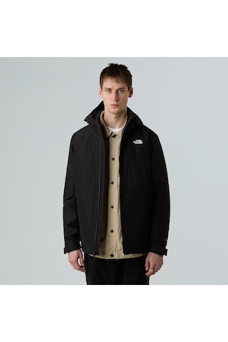 The North Face M Carto Mono Trıclımate Hooded Jacket Black Siyah