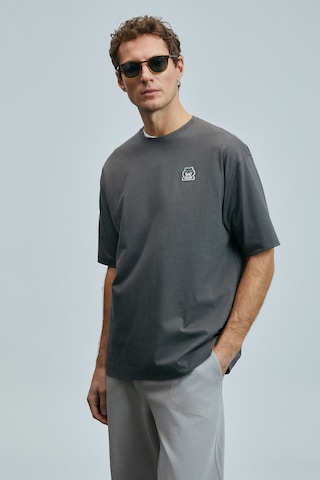 Lufian Nımbus Modern Grafik T- Shirt Kahverengi Kahverengi 111020251100400 Kahverengi