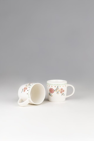 Kütahya Porselen Bone Juliet 350 Cc Mug Bardak Chirpy Çok Renkli