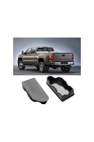 2019-2022 Silverado Sierra İçin Dayanıklı Yatak Rayı Delik Kapakları - Su Geçirmez Ve Pas Önleyici