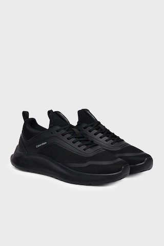 Calvin Klein Logolu Sneaker Ayakkabı Hm0hm021640gj Erkek Ayakkabı Hm0hm02164 0gj Siyah