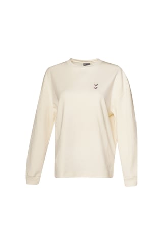 Hummel Kadın Sweatshırt Krem