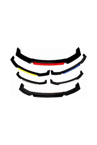 Dkelektronik Peugeot 207 Lip 4 Parça Mavi / Tampon Eki