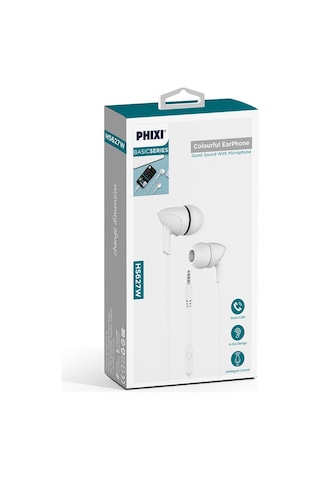 Phixi Basic HS627 Mikrofonlu Kulakiçi Kulaklık