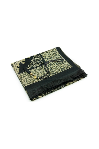 Hediyelik Şantuk Çantalı, Tesbihli, Çeyizlik Seccade Seti - Siyah Siyah