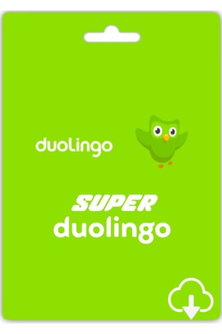Duolingo Super Plus Education Sınırsız - Dijital Teslimat