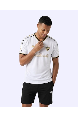 Kappa Alessio Erkek Beyaz Regular Forma