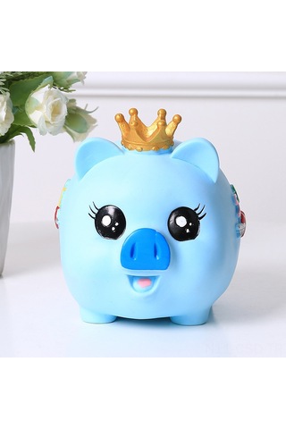 Samdoo Kırılmaz Pembe Kız Çocukluk Kumbara - Ev Dekorasyonu Hediyesi, Özel Günler İçin Eğlenceli Tasarım Diğer