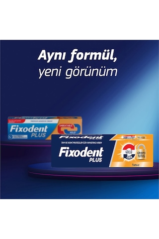 Fixodent Plus Güçlü Isırık Diş Protezi Yapıştırıcı Krem 57 G