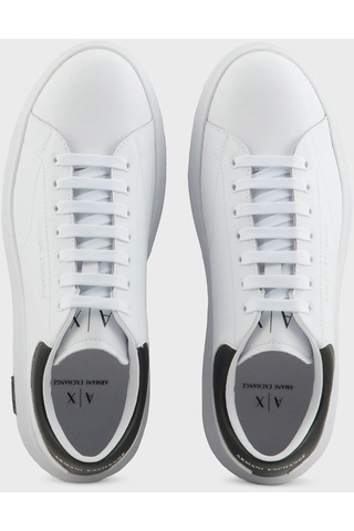 Armani Exchange Erkek Ayakkabı Xux123 Xv534 K488 Beyaz-siyah Beyaz - Siyah