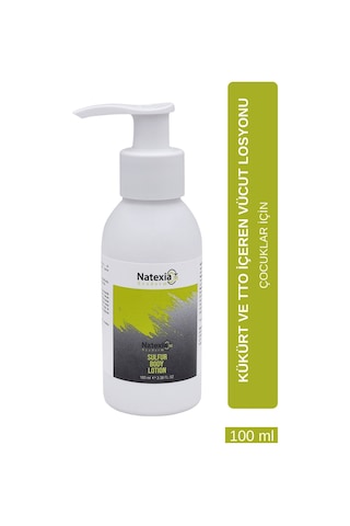 Natexia Çocuklar İçin Scaderm Sülfür&tto Vücut Losyonu 100 Ml