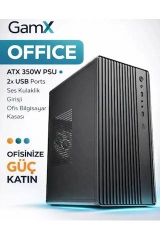 J-Tech Innovare i5-3470 16 GB 256 GB SSD 19" Free Dos Masaüstü Oyuncu Bilgisayarı