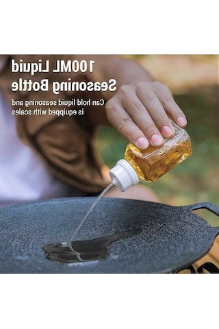 Novahub Yeşil Seyahat Baharat Seti: Çalkalayıcı Dispenseri, Kaplı Saklama Çantası Yeşil