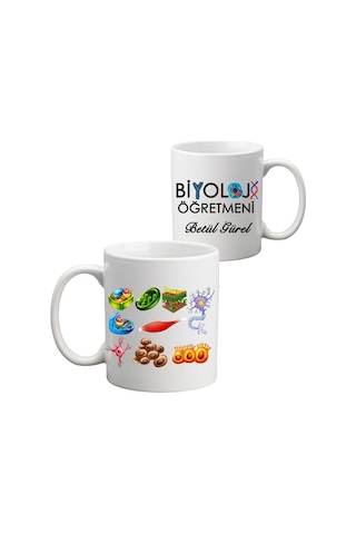 Biyoloji Öğretmenine Isimli Set - Öğretmenler Günü Hediyesi