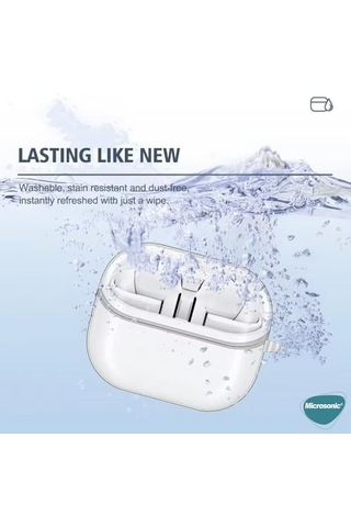 Samsung Galaxy Buds 3 Kılıf Transparent Clear Soft Şeffaf Galaxy Buds 3 İle Uyumlu Kılıf - Şeffaf